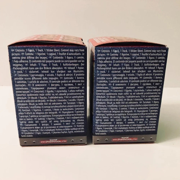 Lot of 2 Paw Patrol Big Truck Pups Mini  Figures Nickelodeon Spin Master - Picture 4 of 7